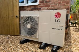 7kW LG Heat Pump Installation - Bournemouth - August 2023